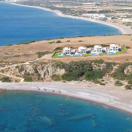 Olga Luxury Beach Front Villas Lachania  Bagian luar foto