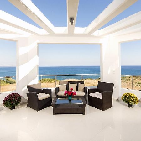 Olga Luxury Beach Front Villas Lachania  Ruang foto