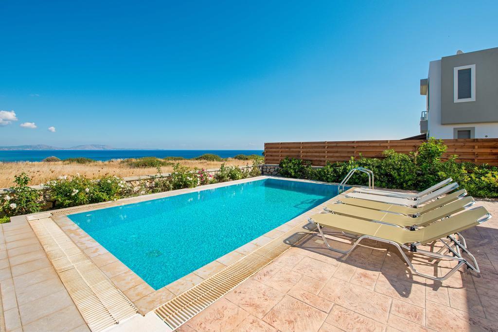 Olga Luxury Beach Front Villas Lachania  Bagian luar foto