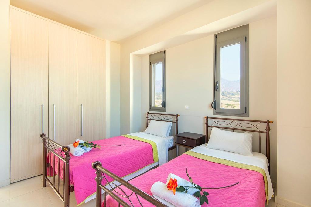 Olga Luxury Beach Front Villas Lachania  Bagian luar foto